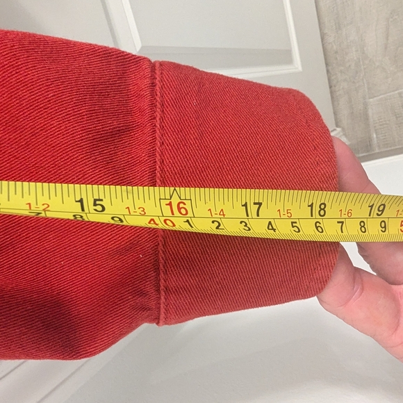 Vintage Ralph Lauren LRL Red Military Nautical Toggle Jacket–Petite Large–Crest - Picture 6 of 16